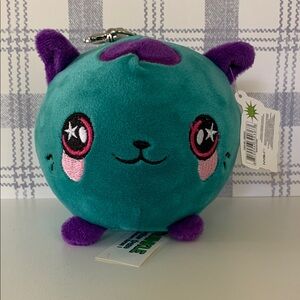 Plush Critter “Twinkle” Keychain Animal squishable squeezable Slo-Rise Figit